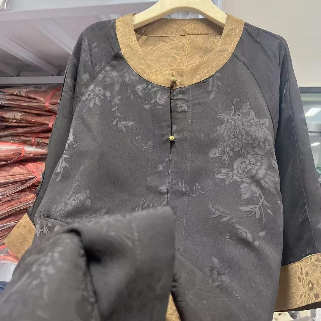 新中式双面双穿时尚休闲百搭风衣外套