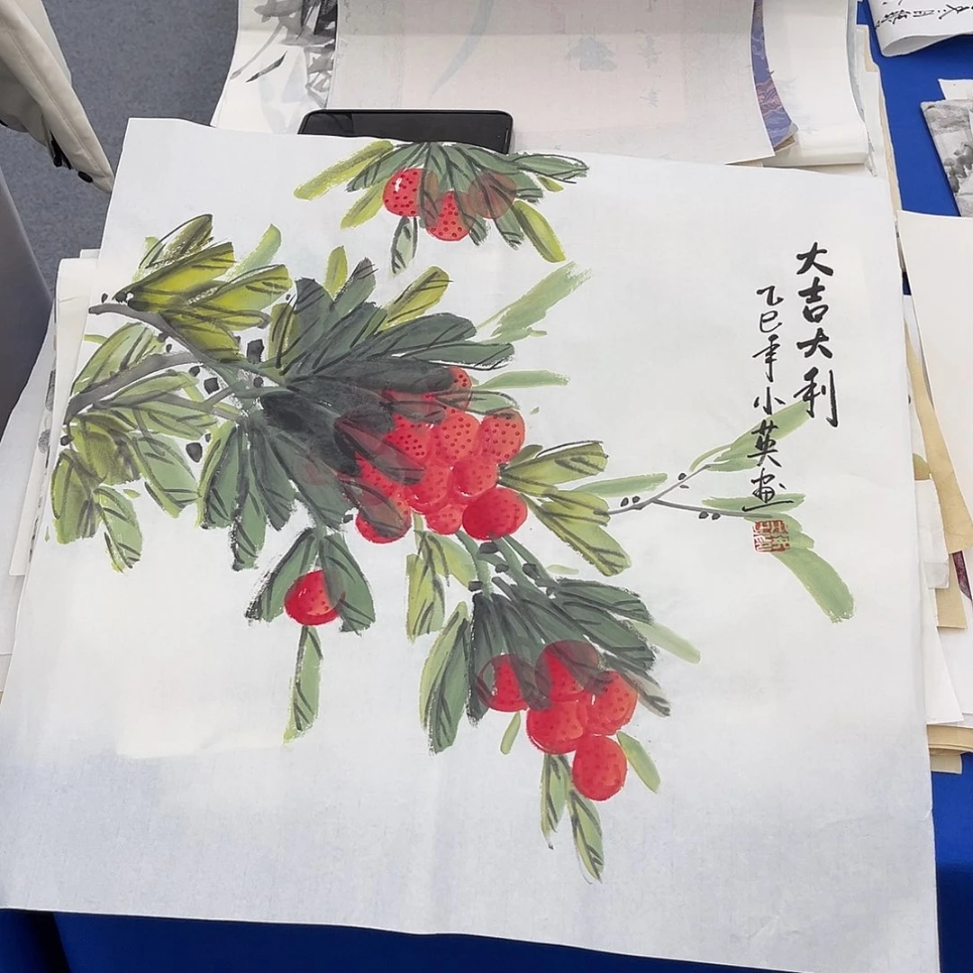 国画纯手绘作品欣赏