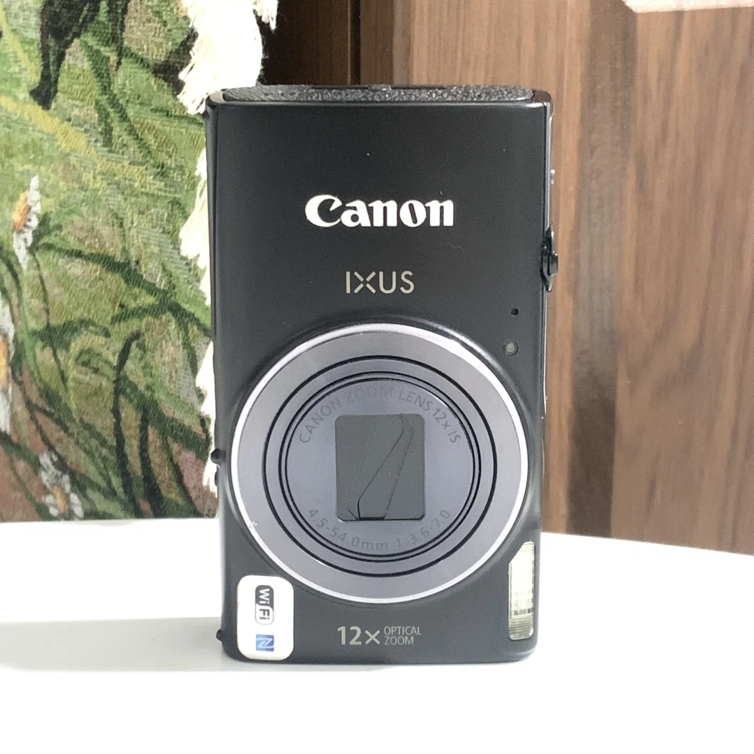95新 Canon/佳能 ixus275黑色2020w像素12x光学变焦ccd数码相机