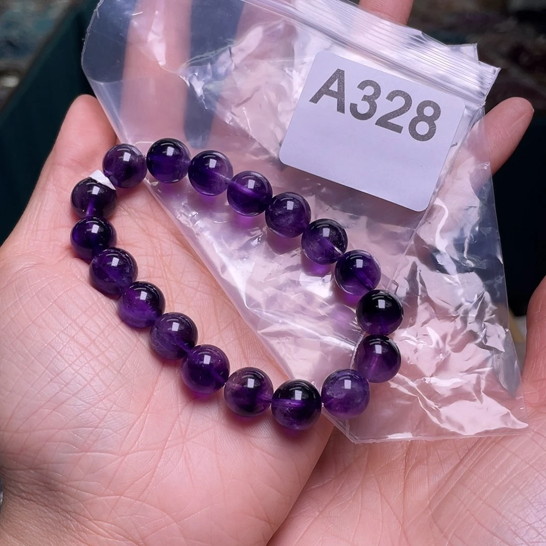 *****水晶未镶嵌手链328紫超