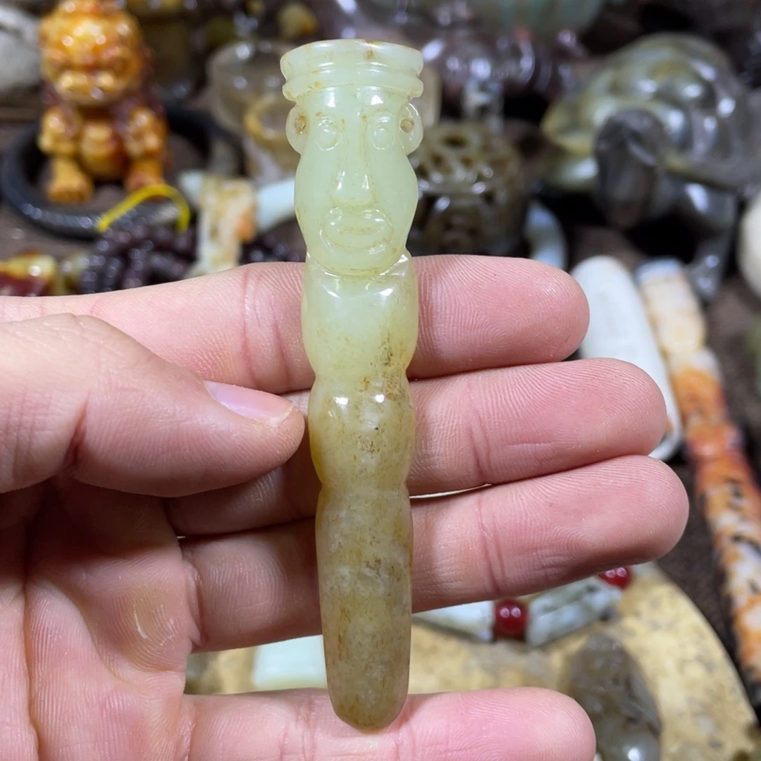 和田玉吊坠(不含链)未镶嵌