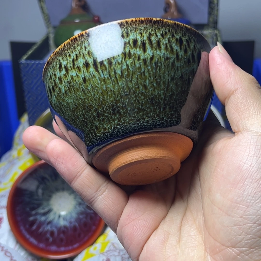 茶盏建阳建盏喝茶主人杯