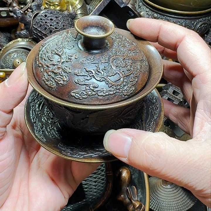 铜器摆件收收藏藏