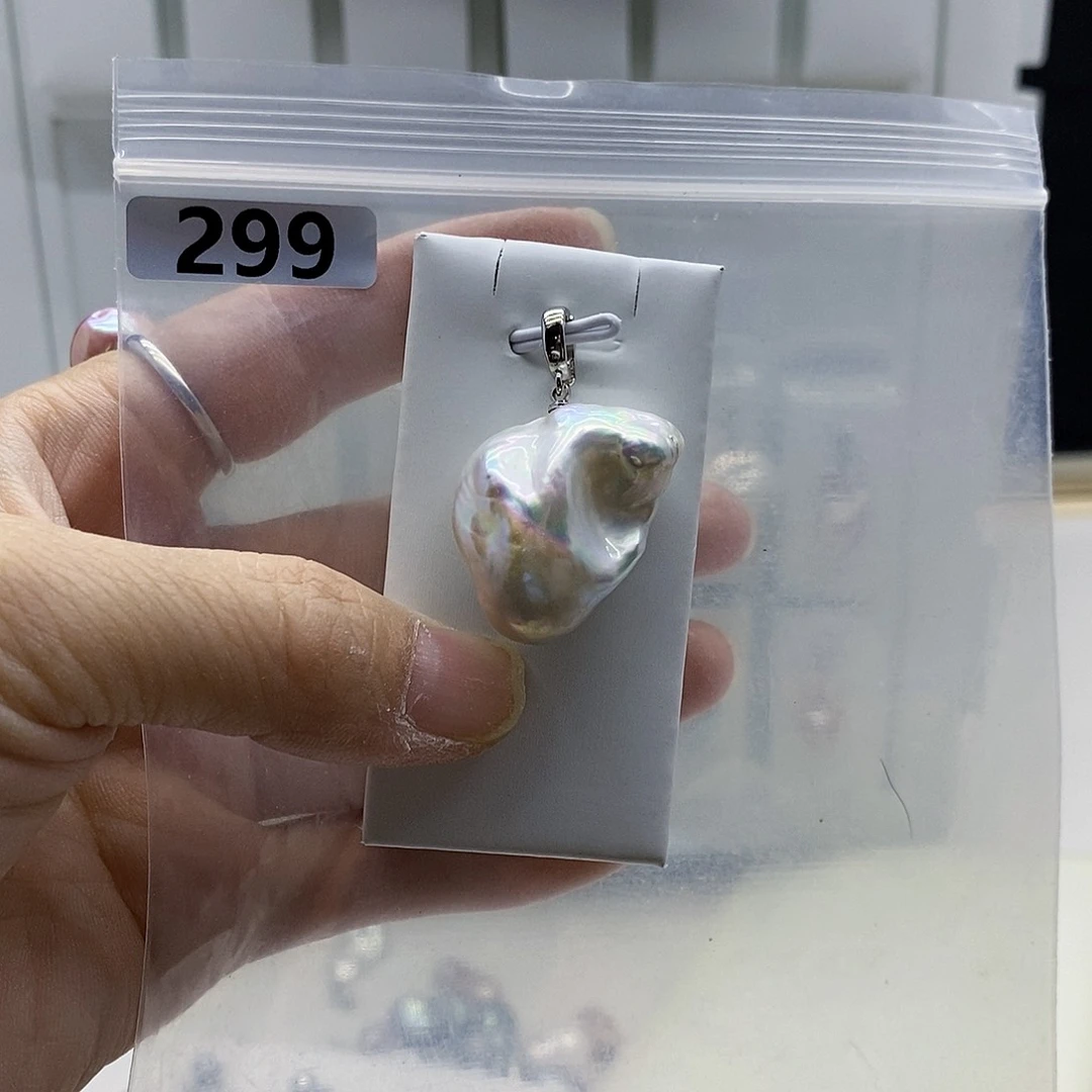 颈饰合金淡水珍珠