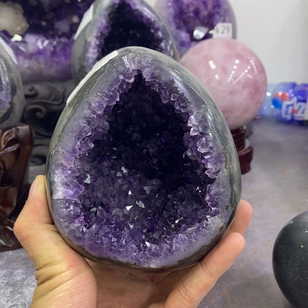 豌****紫晶未镶嵌珠宝半成品332