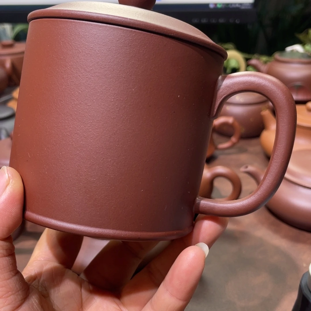 紫砂茶杯紫砂茶杯400毫升