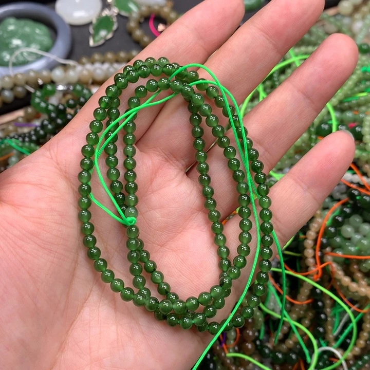 和田玉未镶嵌手链41