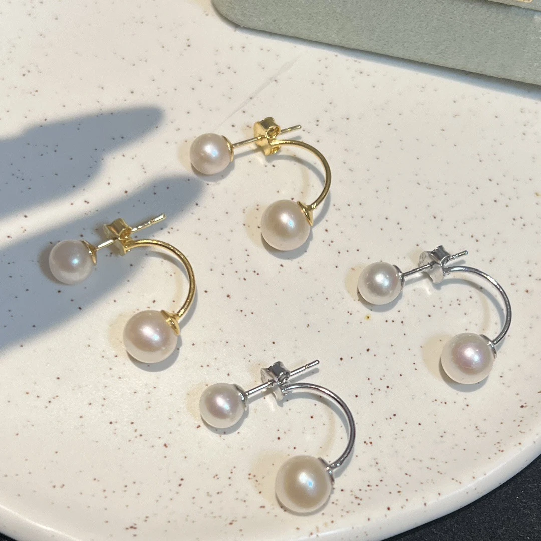 S925通体纯银系列宋慧乔同款经典6-7+7-8MM