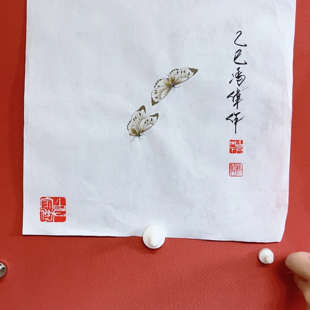 国画冯伟老师作品朵