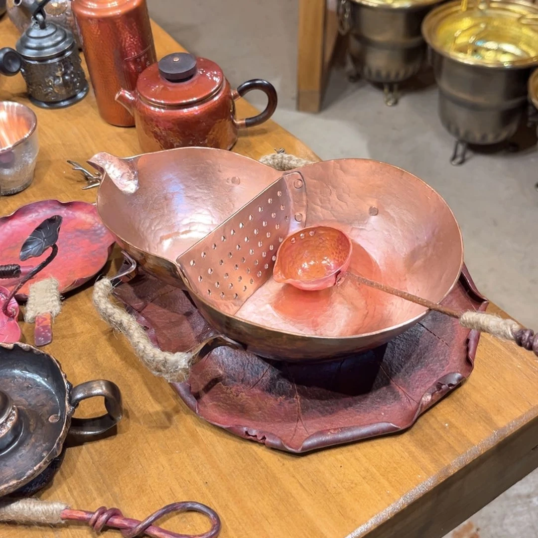 葫芦煮茶器手工锻打工艺