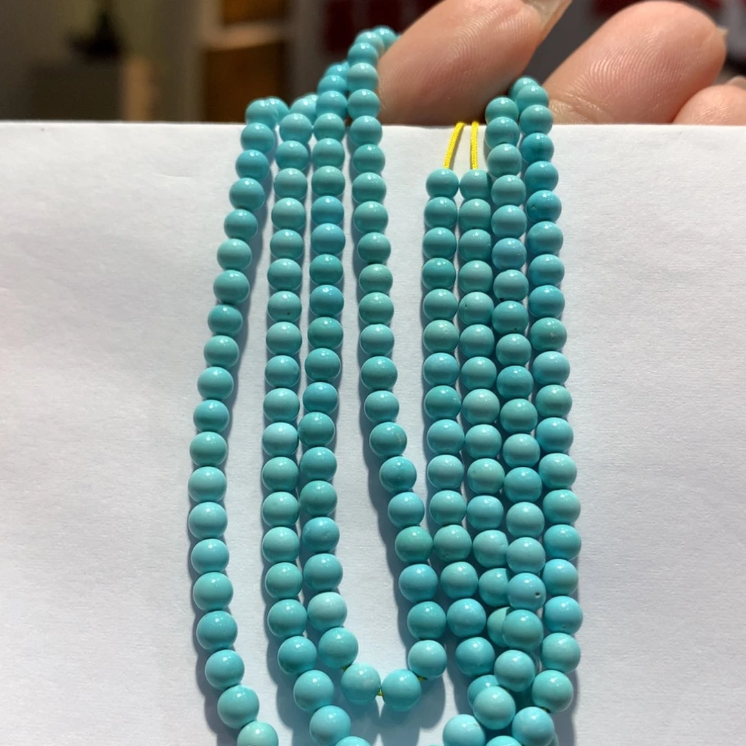 未镶嵌绿松石长链