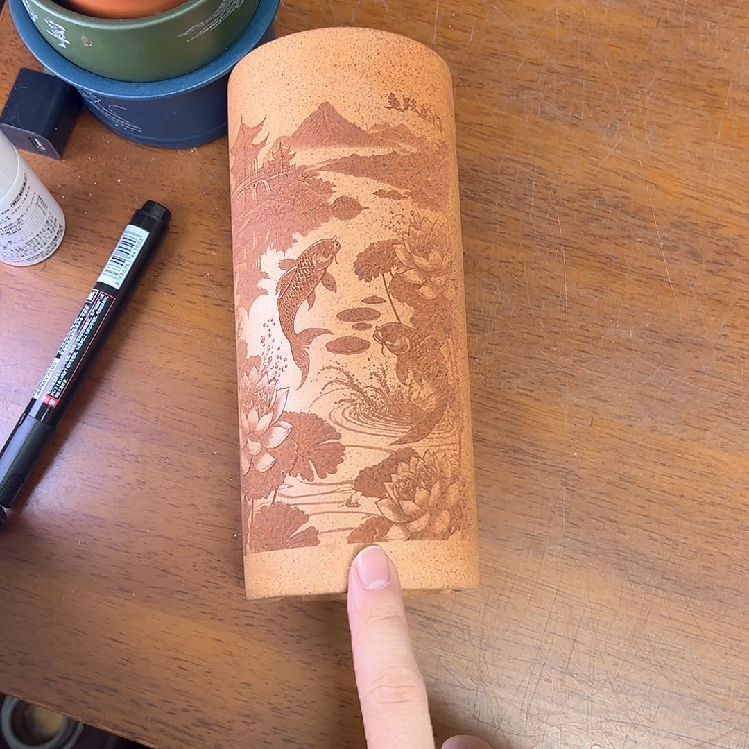 卤****花盆紫砂周之夏精品紫砂花盆