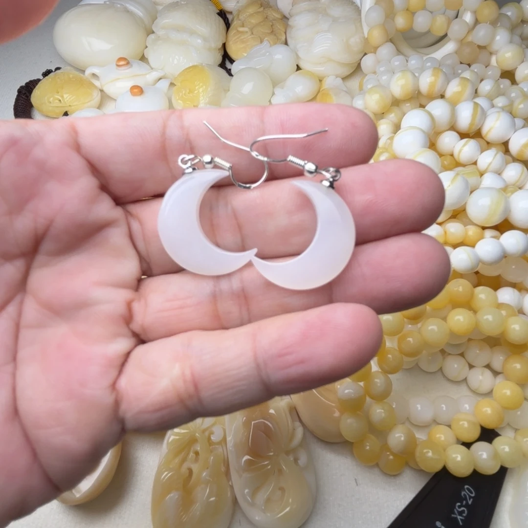 非金属贝壳全品耳环