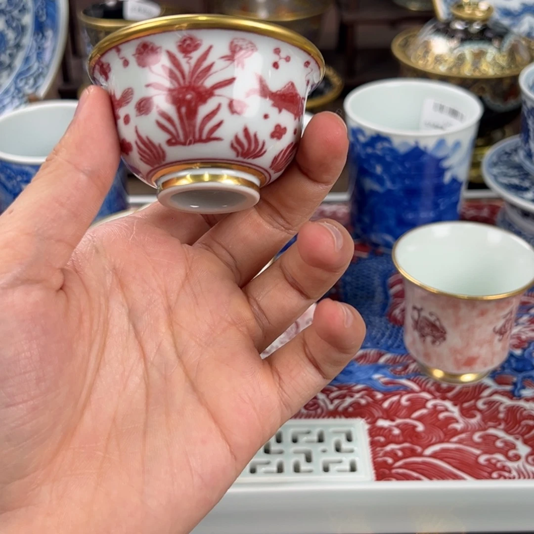 扬****景德镇手工手绘陶瓷