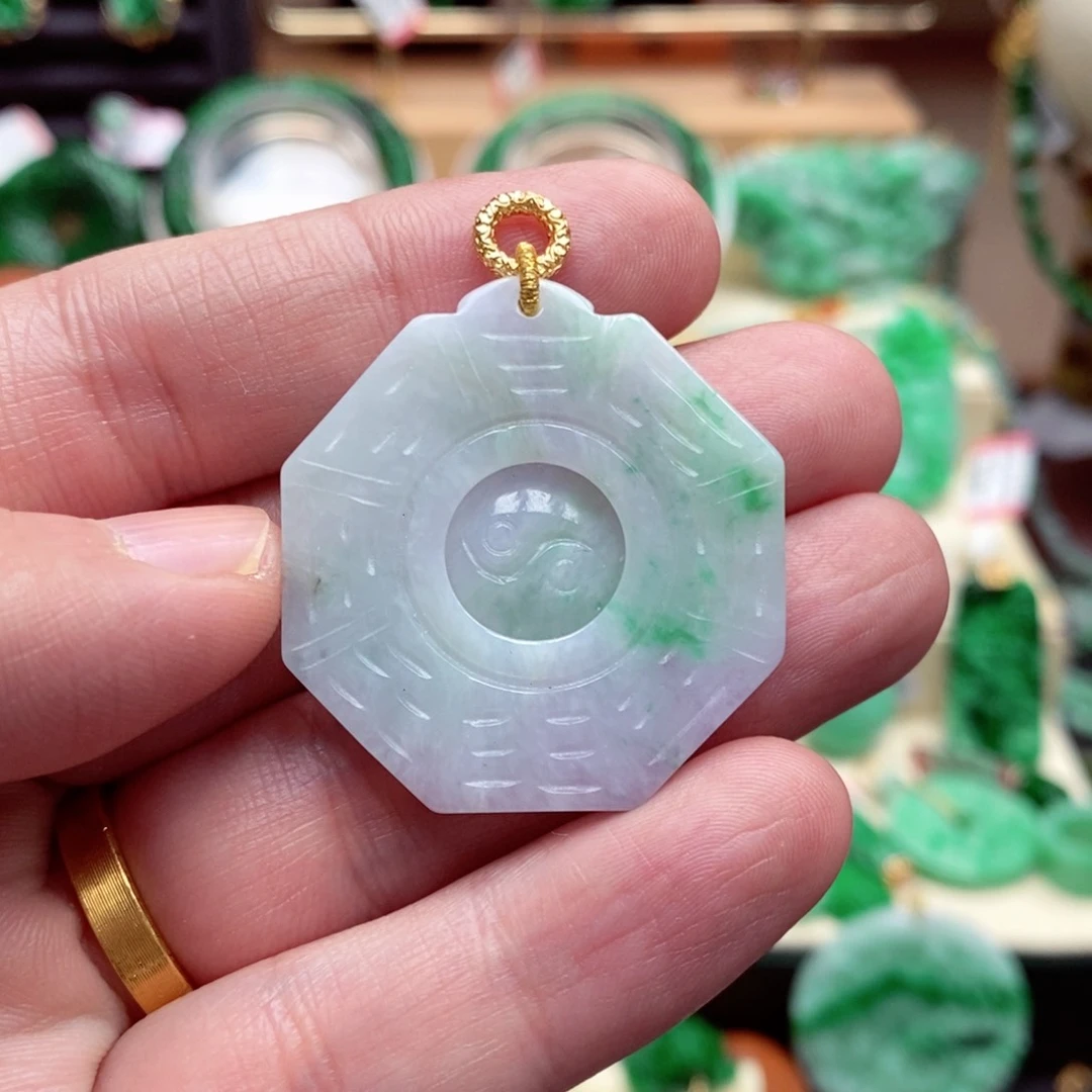 颈饰未镶嵌翡翠翡翠吊坠