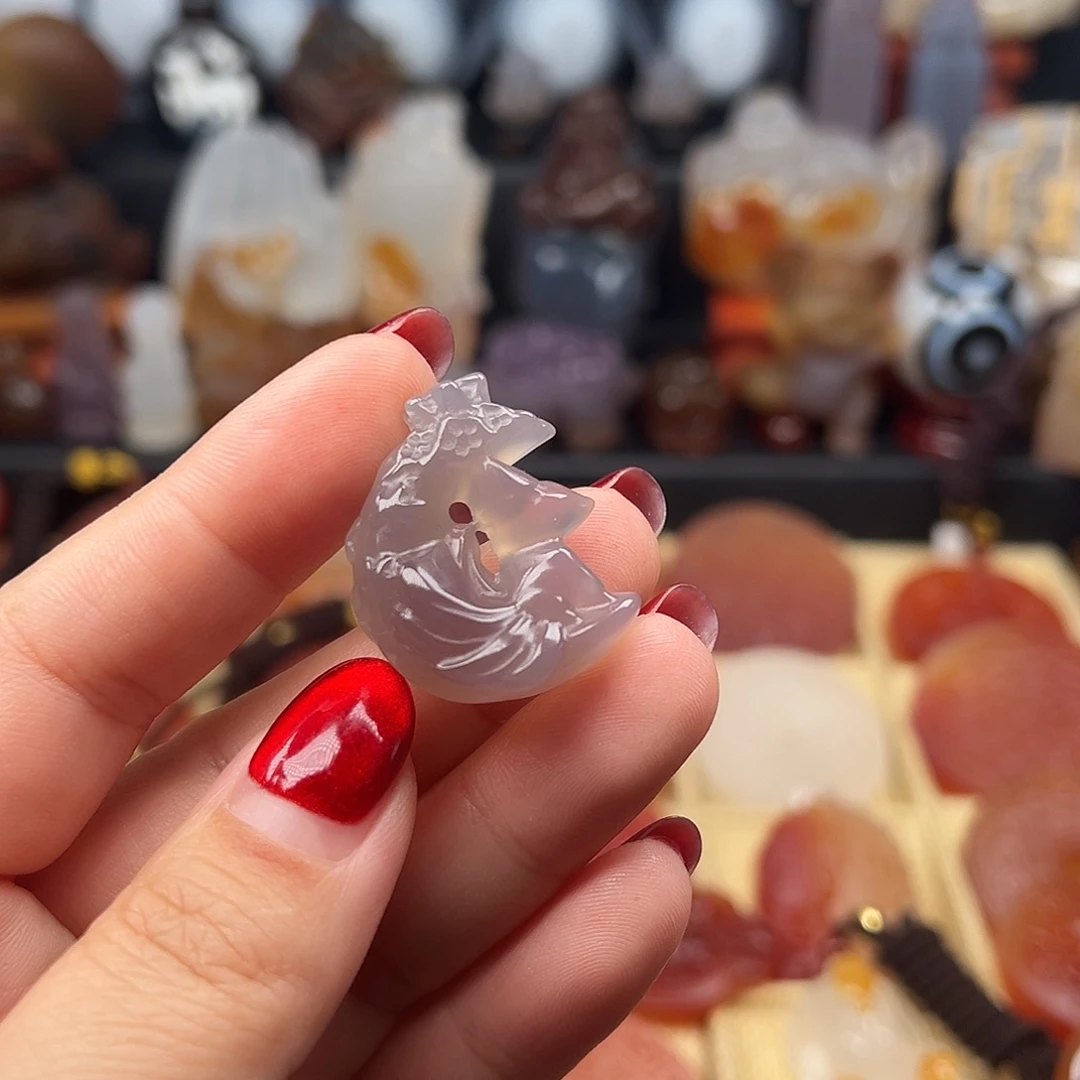 玛瑙/玉髓未镶嵌颈饰