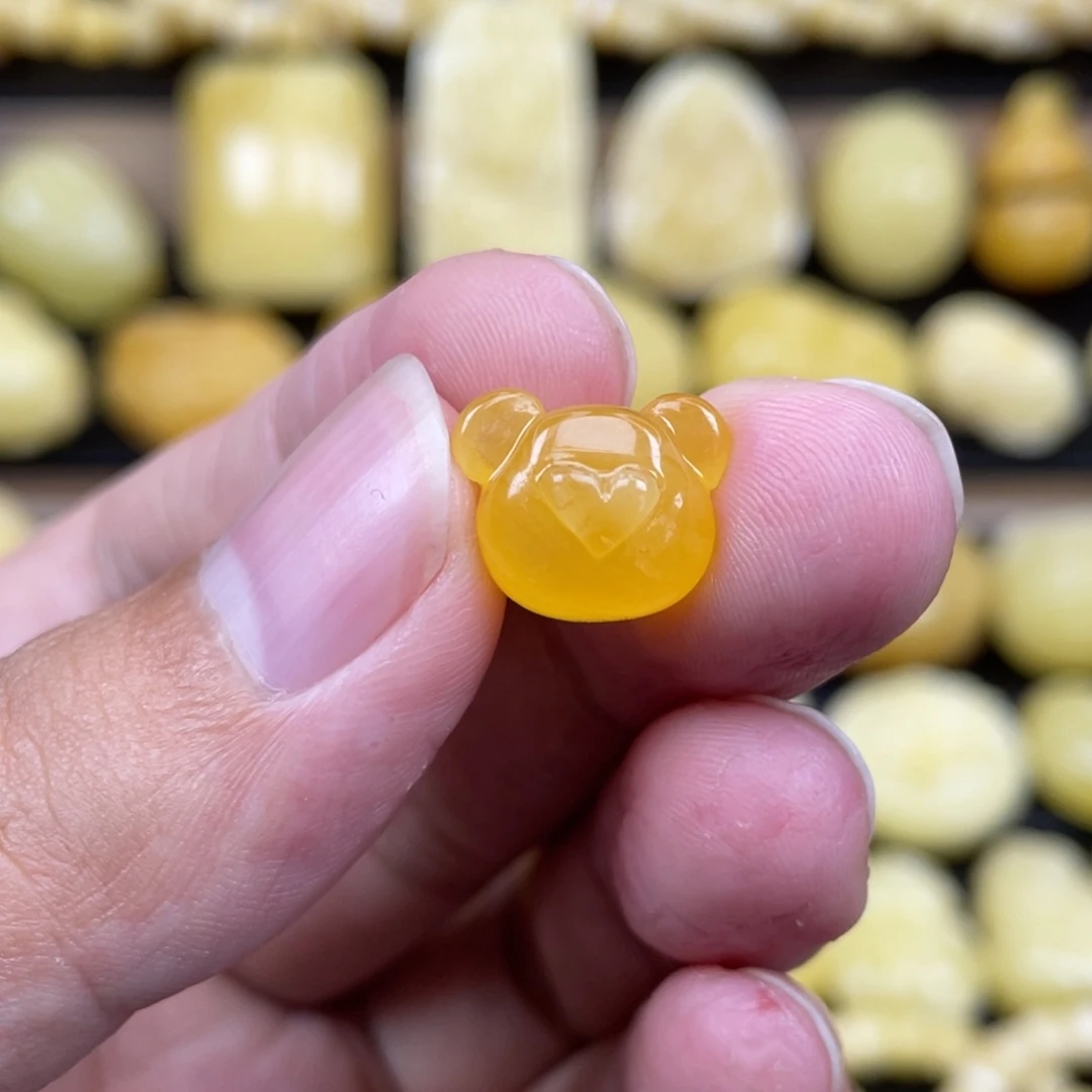 琥珀未镶嵌裸石琥珀蜜蜡