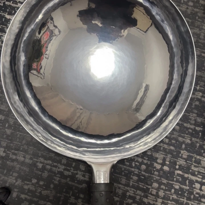 熟铁手工锻打铁锅34