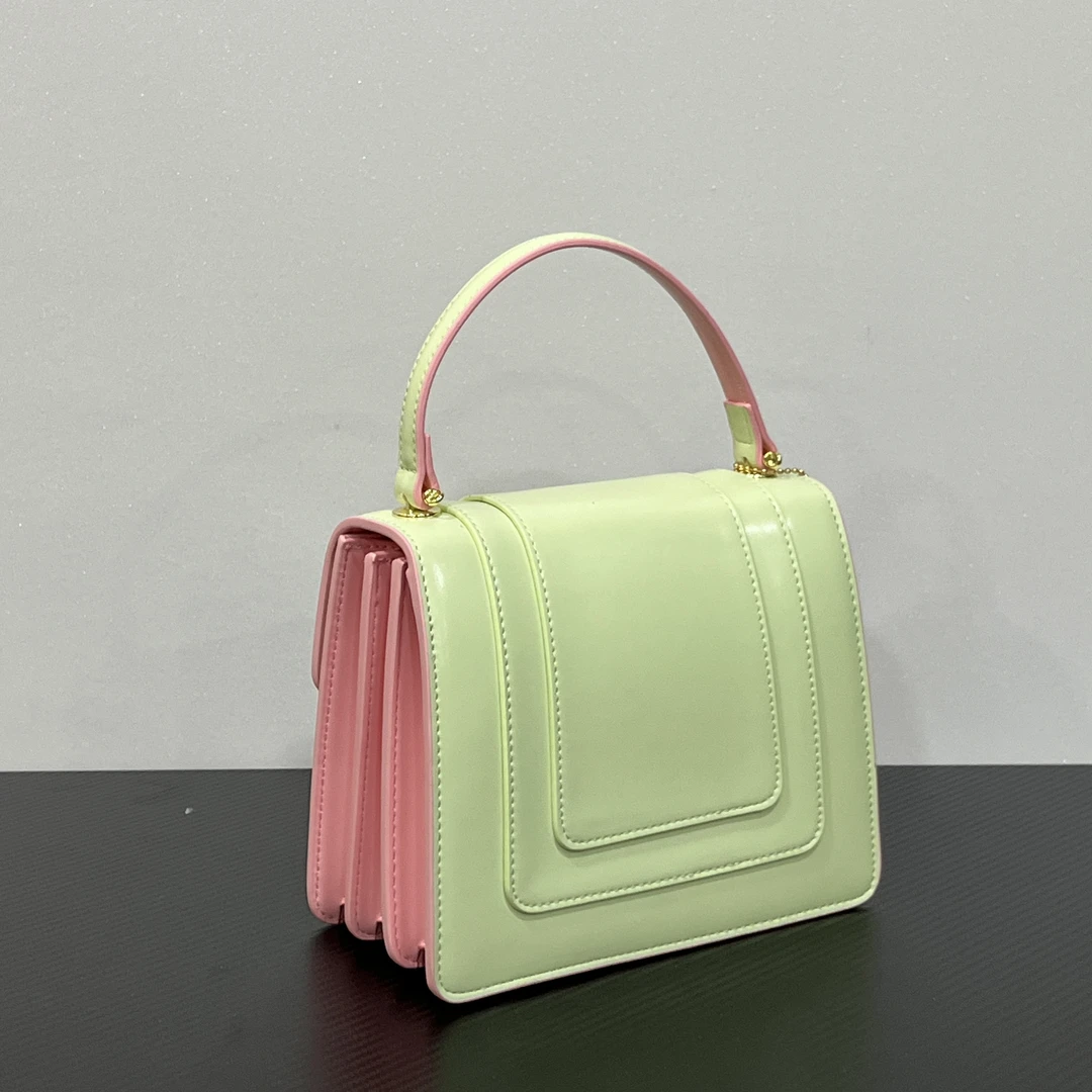 手工真皮包-F8012-手提-宝-绿