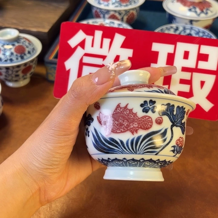 瓷片景德镇陶瓷手工手绘