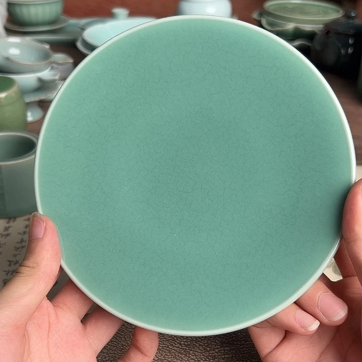 龙泉云间青瓷小米茶器