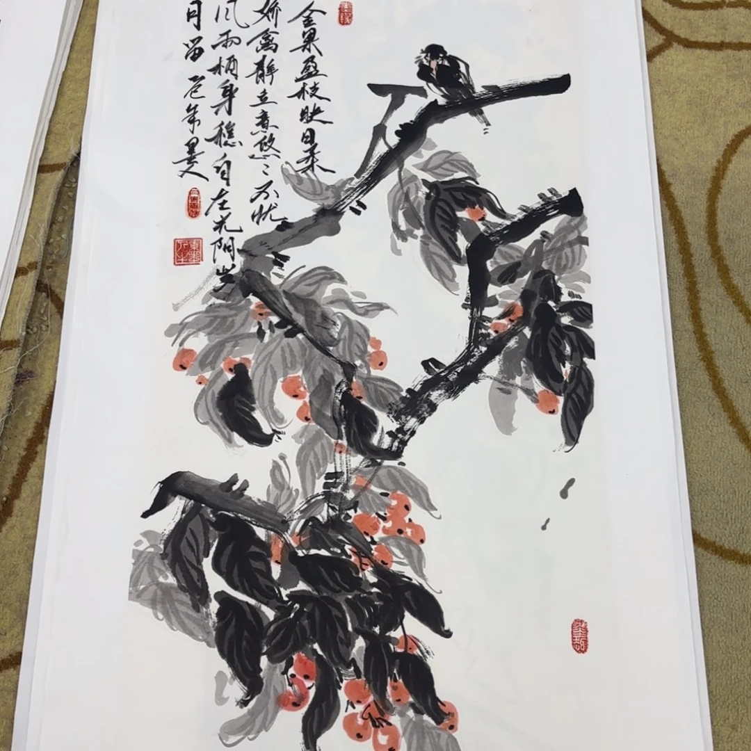 国画国画老师作品刘