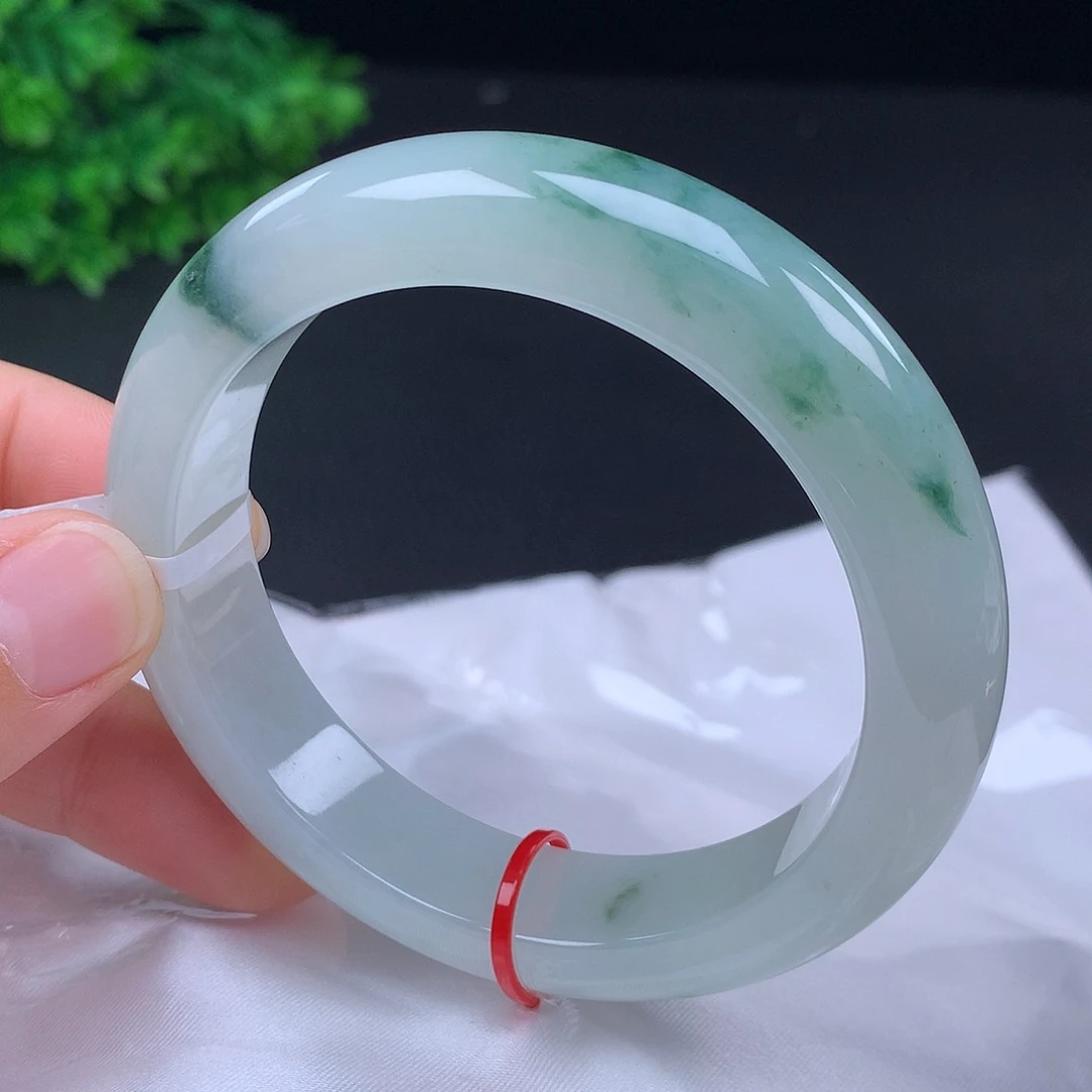 翡翠未镶嵌手镯59圈口685004