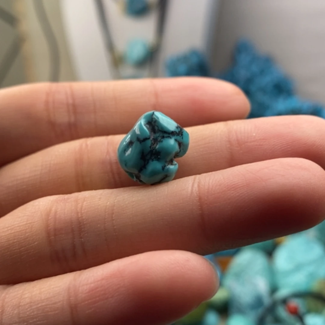 【闪购商品】未镶嵌绿松石珠宝半成品