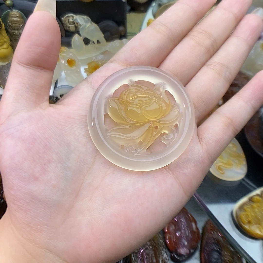 玛瑙/玉髓未镶嵌颈饰