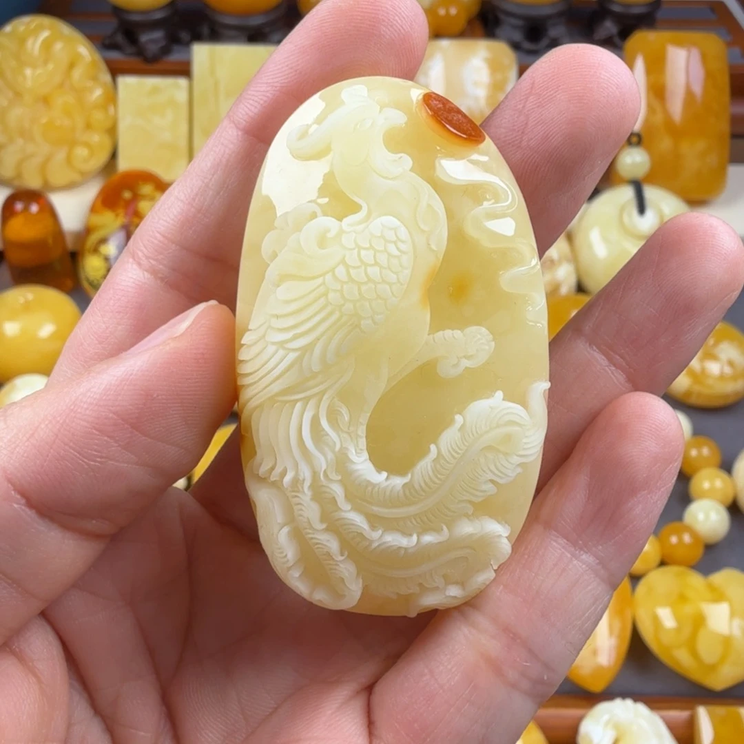 未镶嵌颈饰琥珀纯天然琥珀蜜蜡无优化