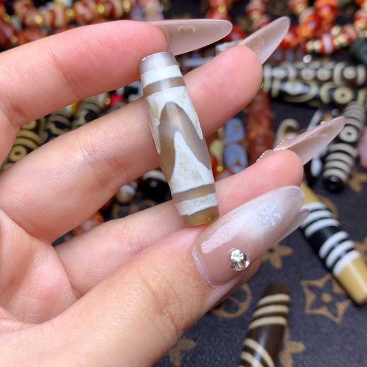 玛瑙/玉髓未镶嵌发一条