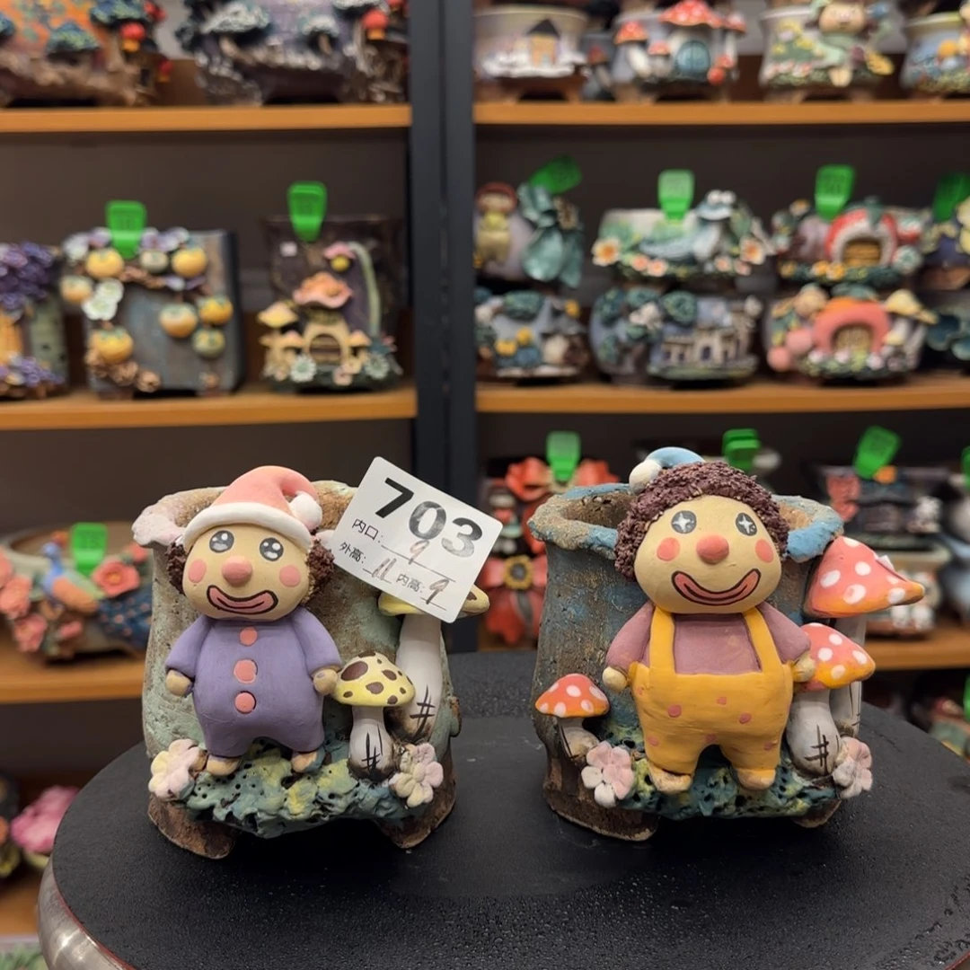 【闪购商品】粗陶手捏