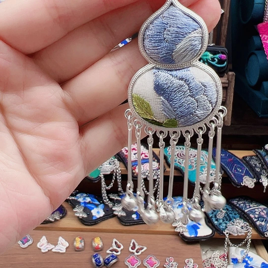 织绣手工刺绣工艺品