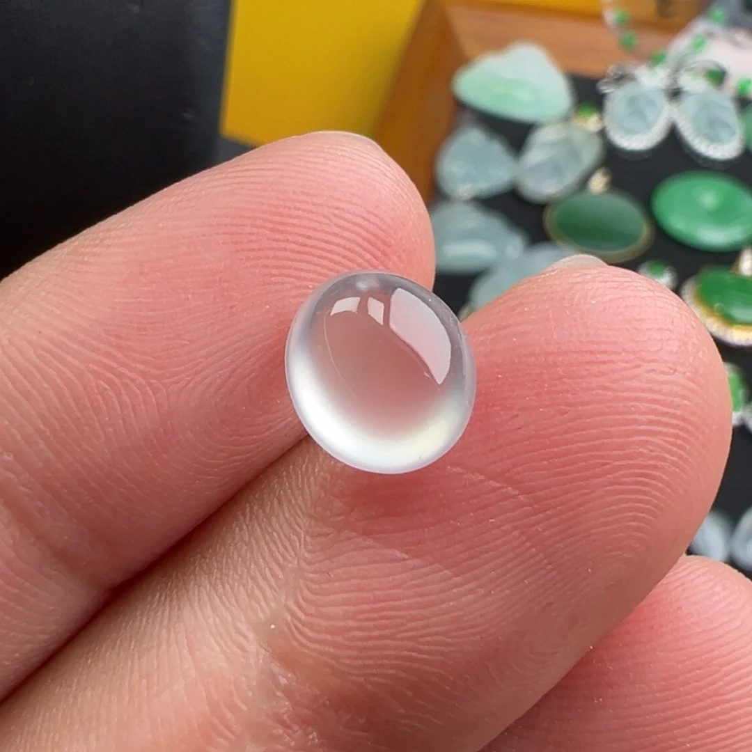 翡翠未镶嵌颈饰蛋面8.7