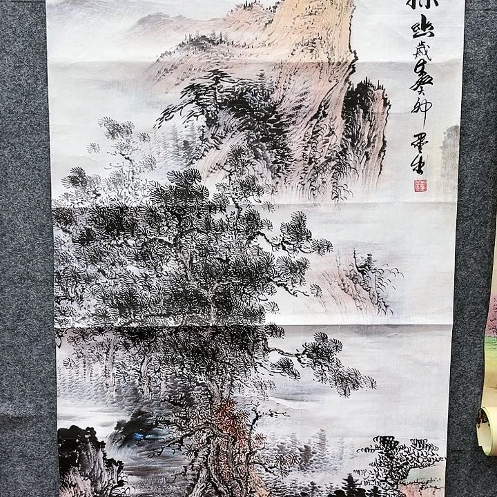 鲁岳美术艺术作品2