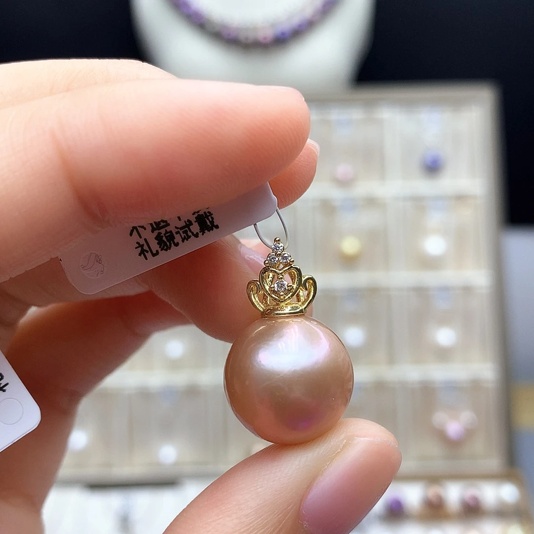 颈饰淡水珍珠合金