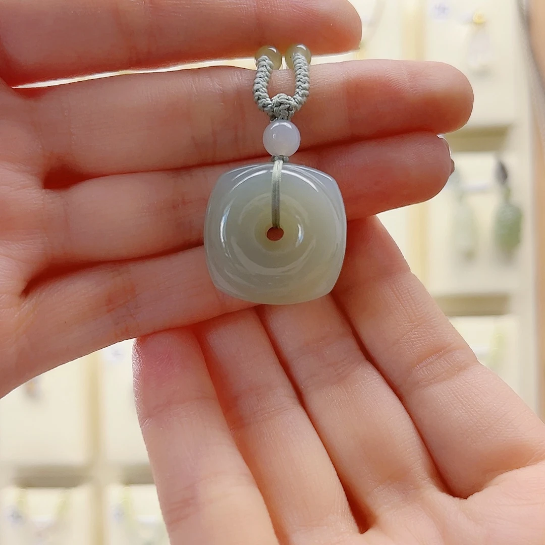 ᝰ***✿和田玉未镶嵌吊坠(赠链)