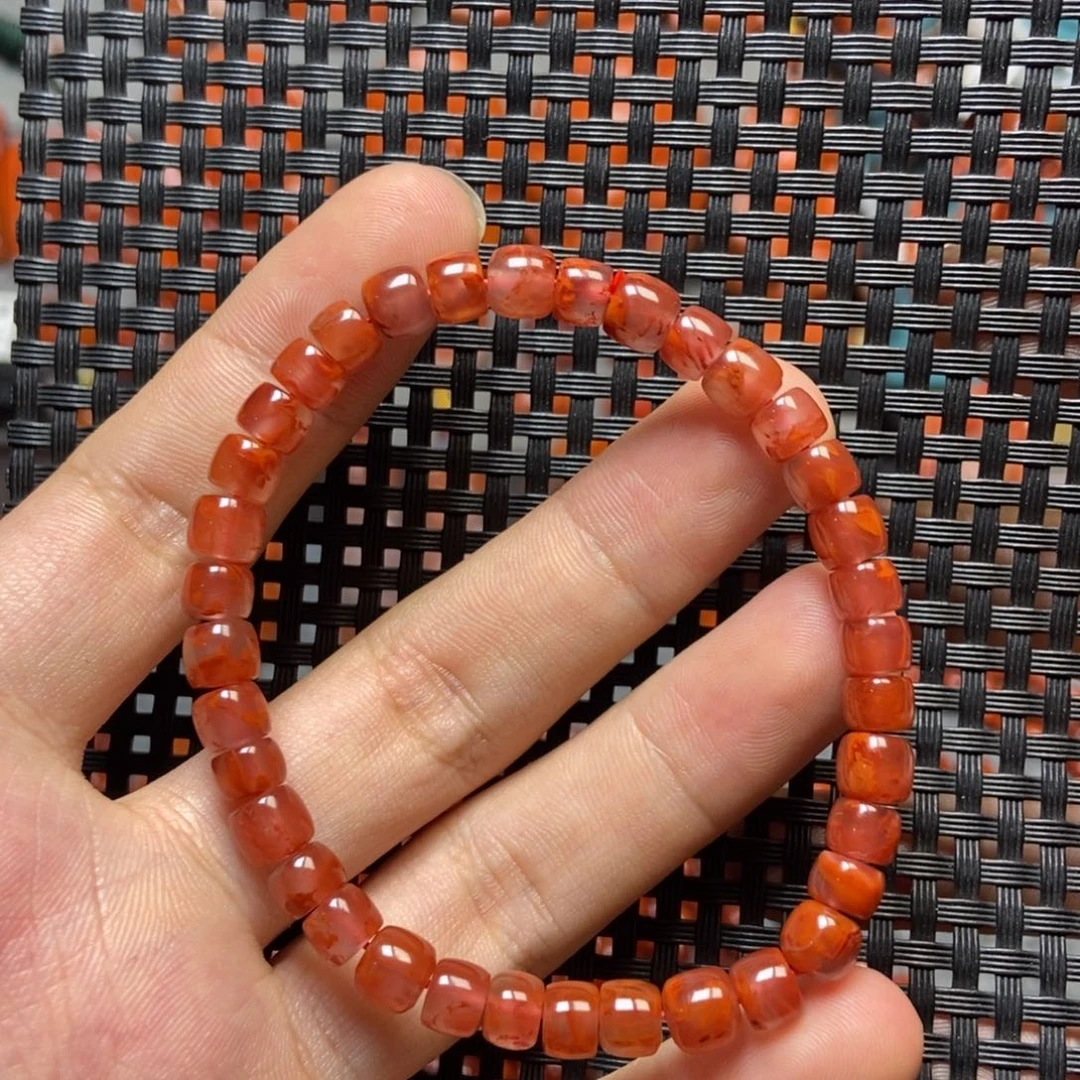 南红玛瑙未镶嵌手串6mm