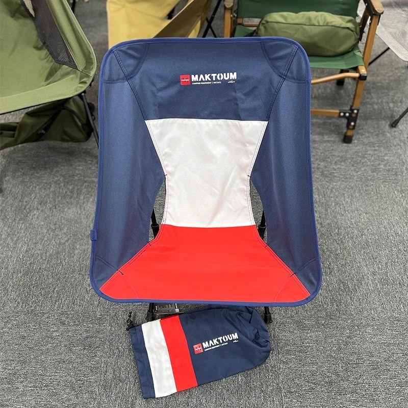 马科途MAKTOUM户外月亮椅休闲椅铝合金轻便折叠铝合金月亮椅休闲