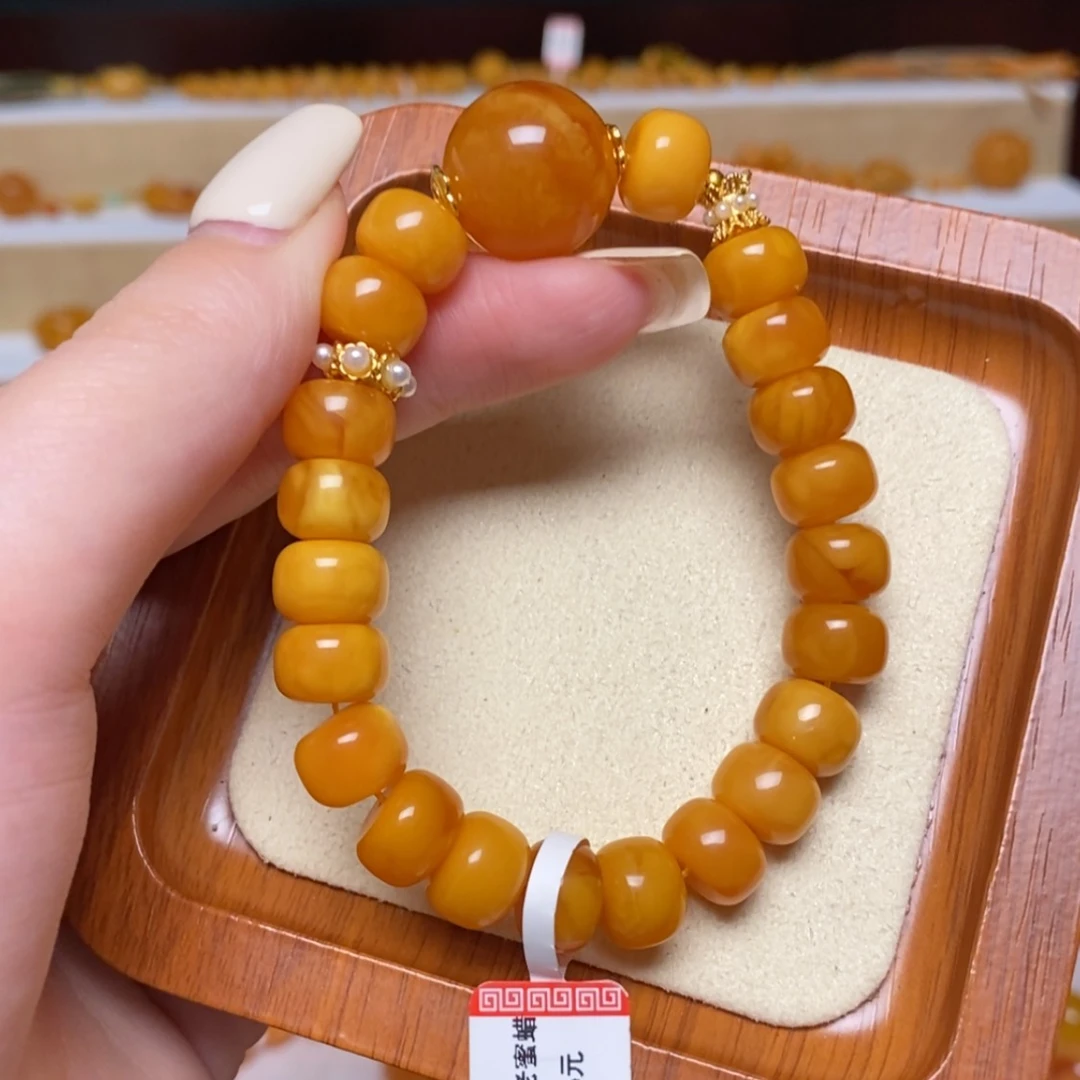 【闪购商品】未镶嵌蜜蜡手链手串