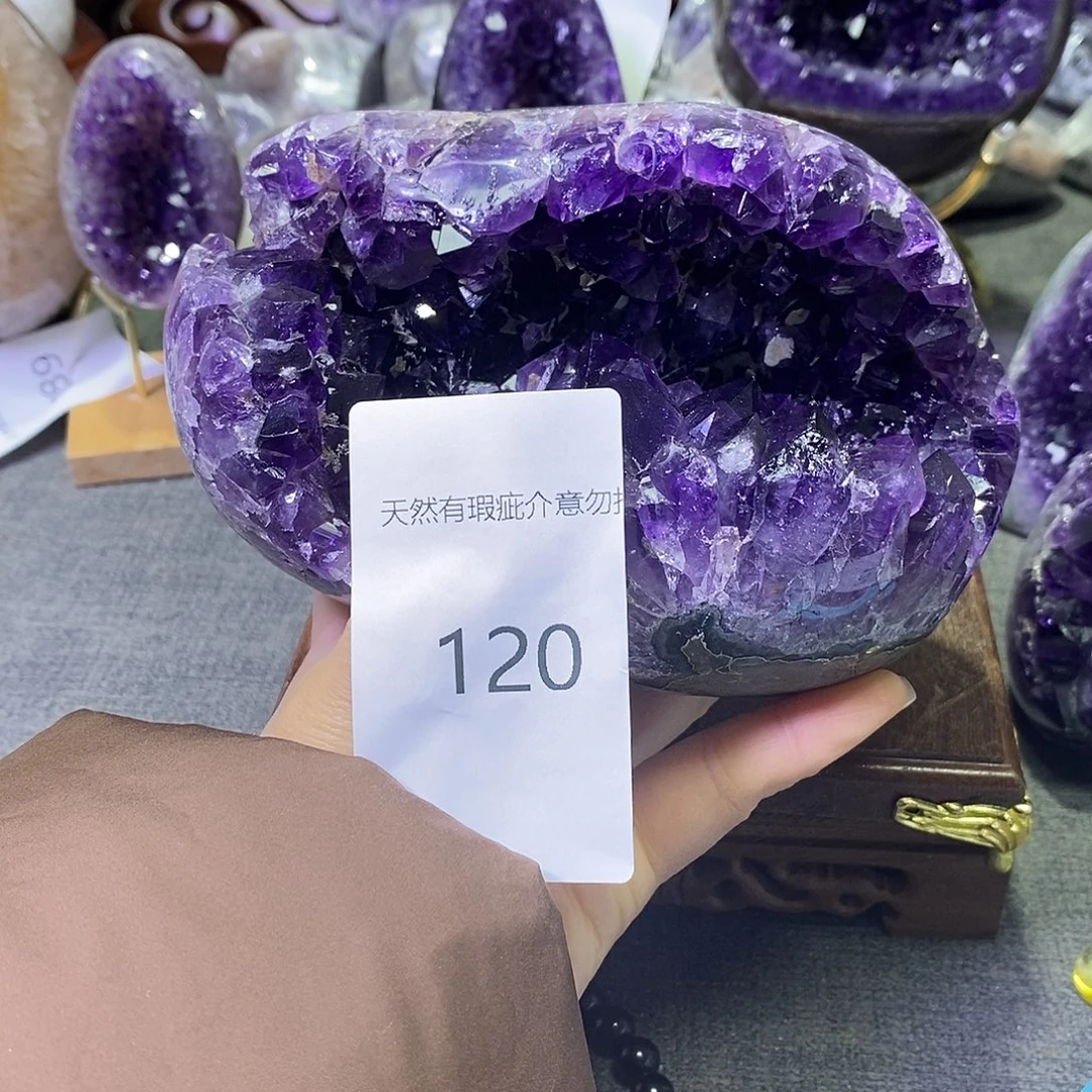 悟***0未镶嵌珠宝半成品紫晶