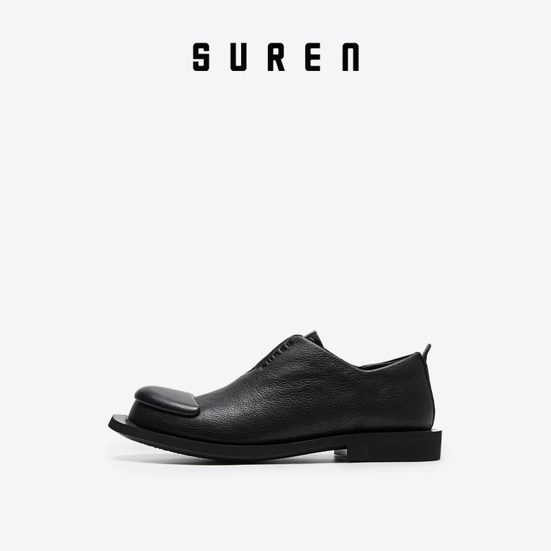 素人女士轻奢专柜手工鞋女单鞋百搭舒适英伦风国潮平底乐福鞋204