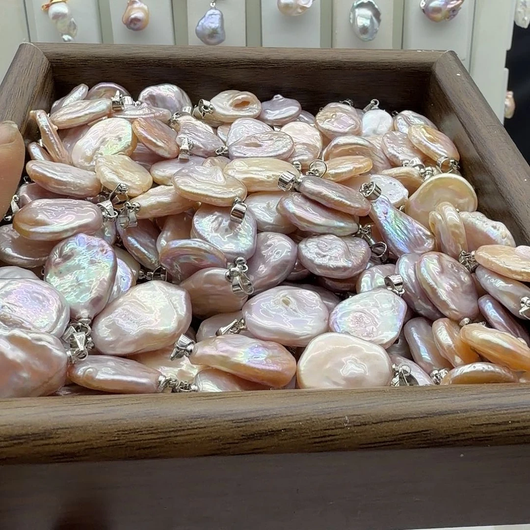 合金淡水珍珠颈饰