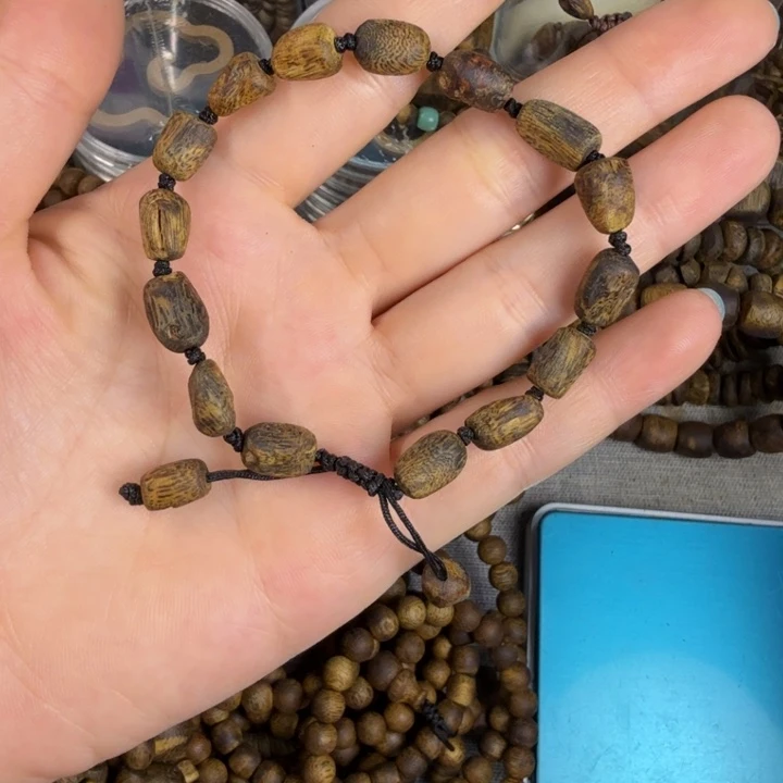 沉香碎屑沉香莺歌绿奇楠07淳化树钉