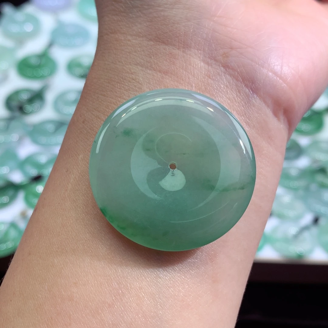 颈饰未镶嵌翡翠38尺寸33.8*5.7