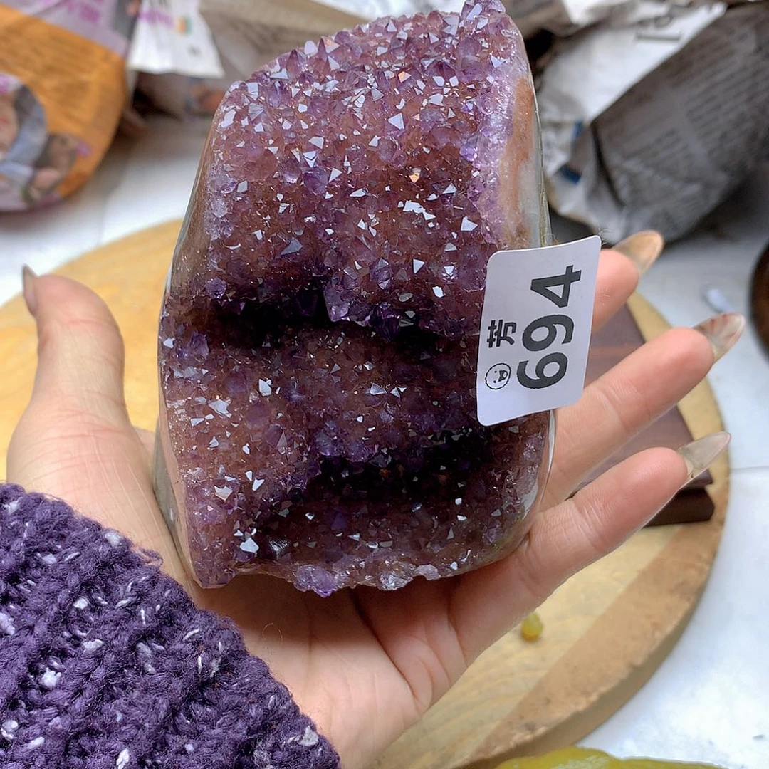 紫晶大型摆件（非配饰）未镶嵌