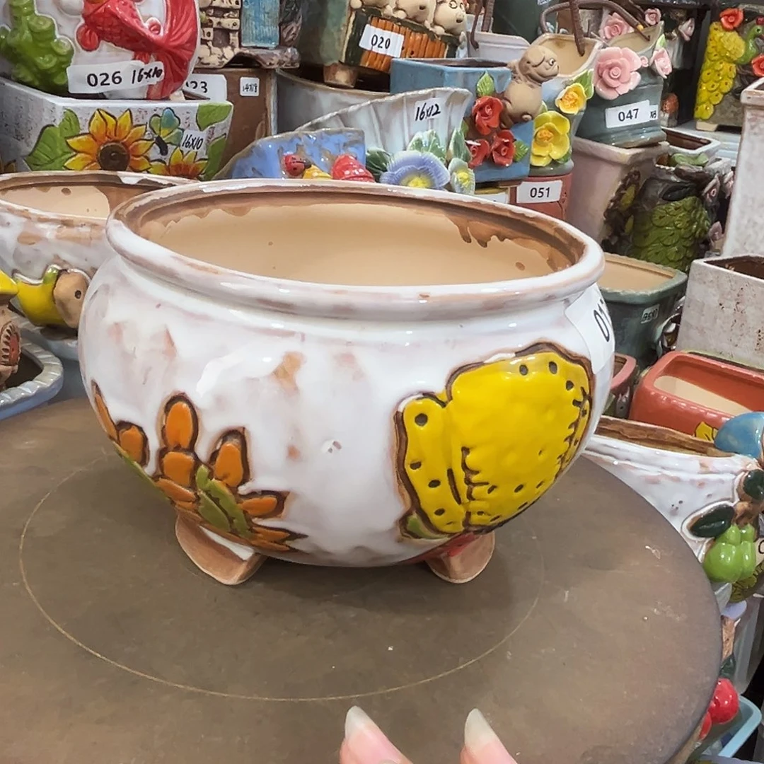 粗陶多肉花盆花盆
