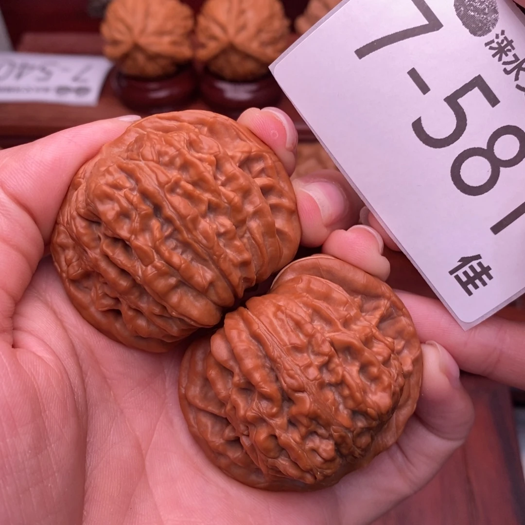 把件文玩核桃47四座楼