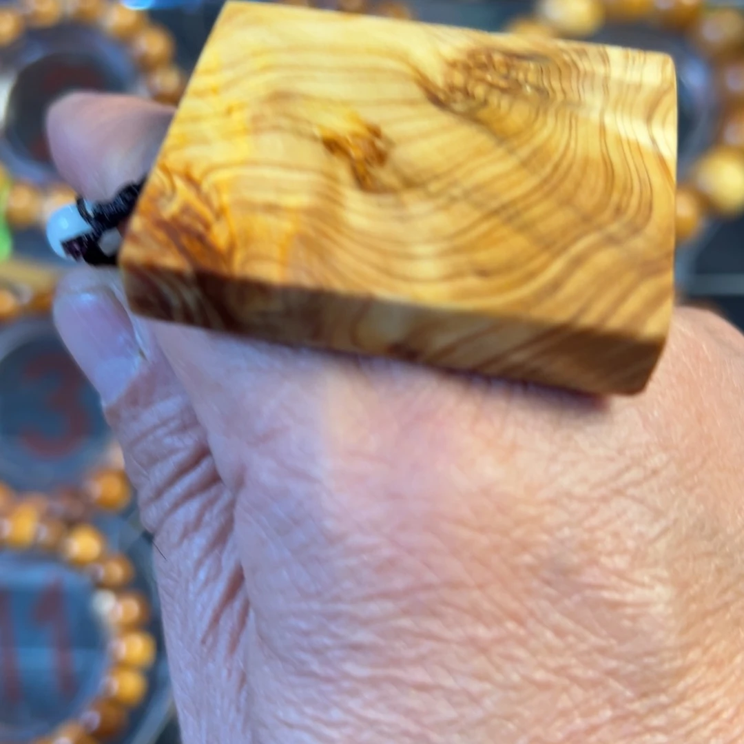 柏木刘***头太行崖柏无事牌