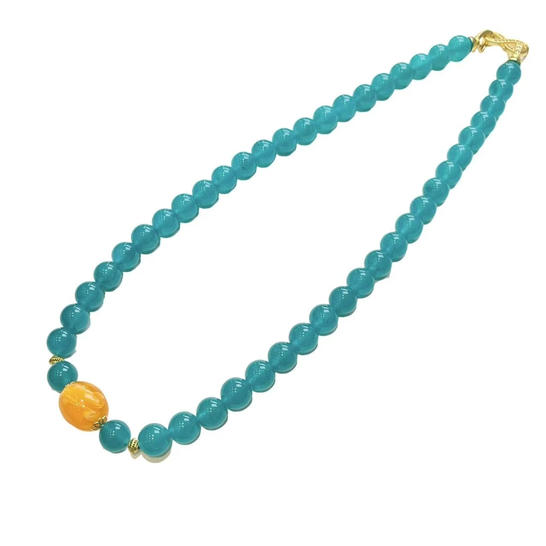 天河石项链 C02-41